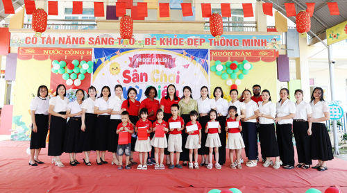 Hoạt động ngoại khóa tại Trường Mầm non Dậu Dương
