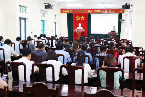 Toàn cảnh lớp tập huấn