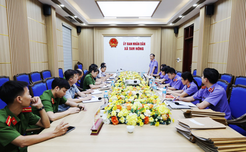 Toàn cảnh buổi làm việc