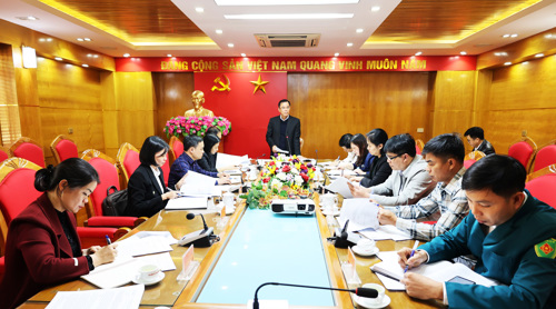 Toàn cảnh hội nghị BTV