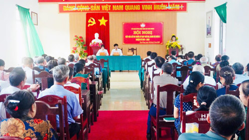 Toàn cảnh buổi tiếp xúc cử tri