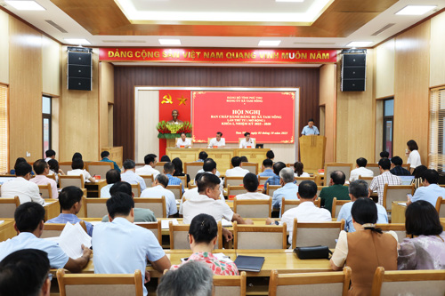 Toàn cảnh hội nghị