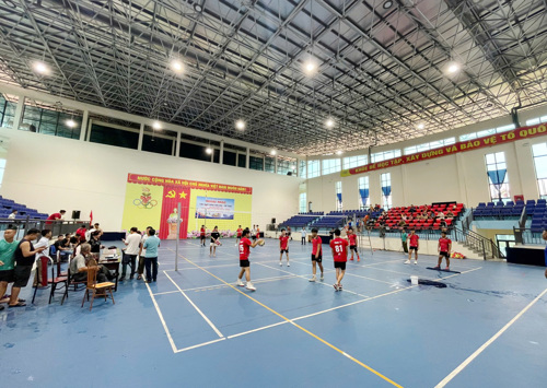 Nội dung Bóng chuyền da Nam bắt đầu thi đấu từ chiều ngày 23/8/2026 tại Nhà thi đấu Tam Nông